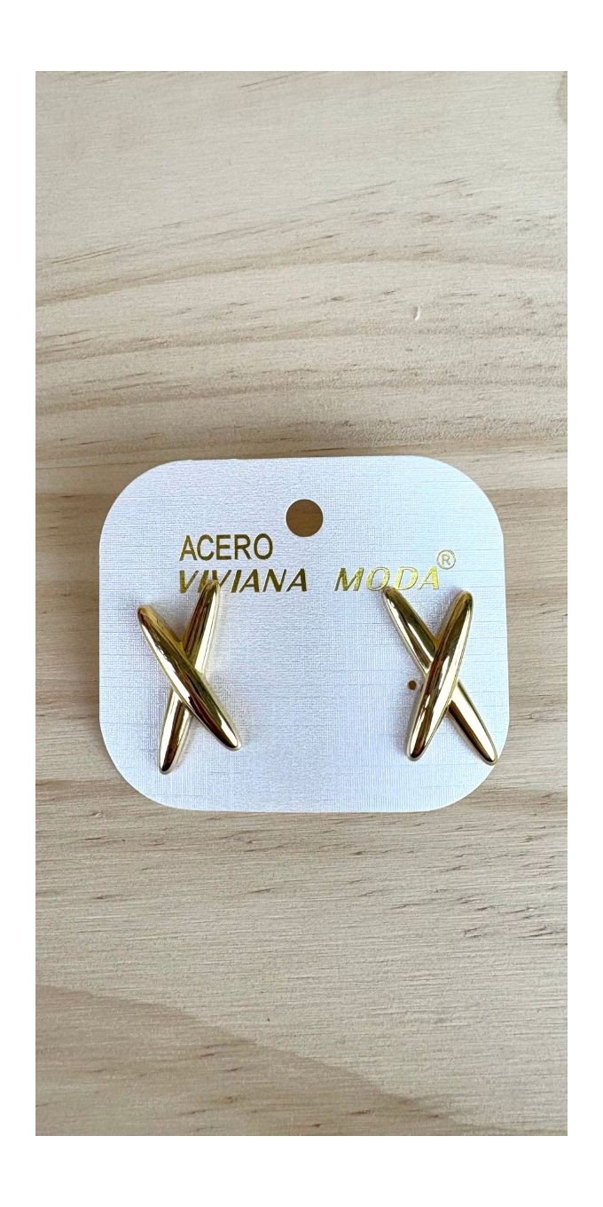 Pendiente X-pendiente acero-pendiente dorado-pendiente original-pendiente barato