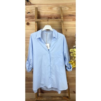 Camisa Menorca-camisa original-camisa primavera-camisa barata-camisa azul-camisa blanca