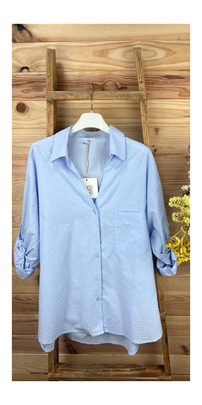 Camisa Menorca-camisa original-camisa primavera-camisa barata-camisa azul-camisa blanca