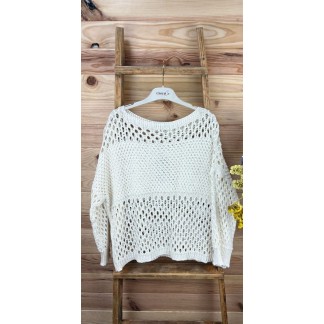 Sueter Croche-sueter primavera-suéter amarillo-sueter blanco-suéter barato
