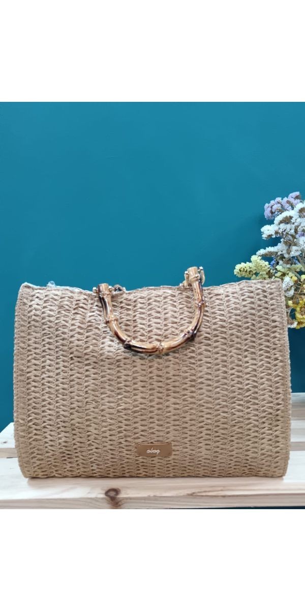 Bolso rafia-bolso bonito-bolso barato-bolso casual-bolso original