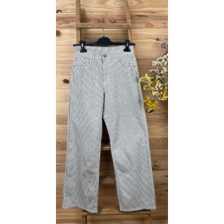 pantalon denia-pantalon de rayas-pantalon ancho-pantalon mujer-pantalon barato