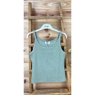 Top Aria-top tirantes básico-top de colores de mujer-top de canalé