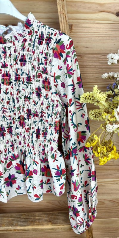 blusa flor-blusa top-blusa original-blusa joven-blusa bonita-blusa barata-blusa mujer
