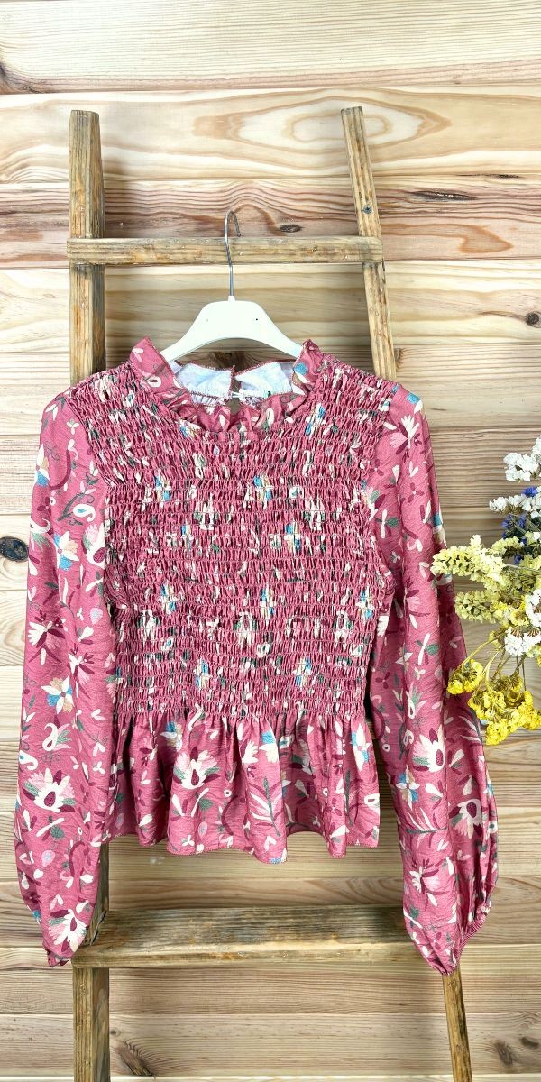 blusa flor-blusa top-blusa original-blusa joven-blusa bonita-blusa barata-blusa mujer