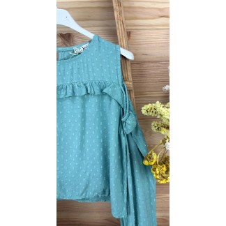 blusa luna-blusa juvenil-blusa turquesa-blusa blanca-blusa original-blusa barata