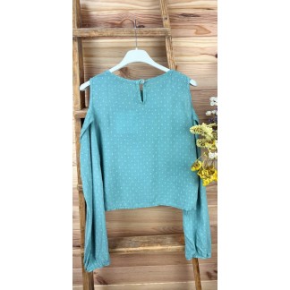 blusa luna-blusa juvenil-blusa turquesa-blusa blanca-blusa original-blusa barata