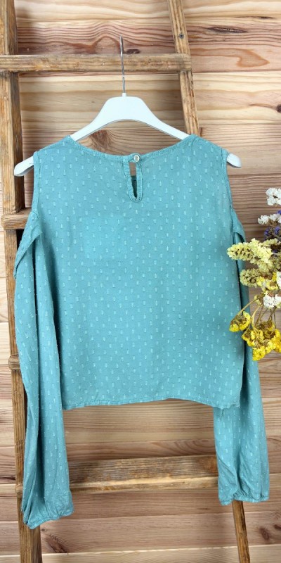 blusa luna-blusa juvenil-blusa turquesa-blusa blanca-blusa original-blusa barata