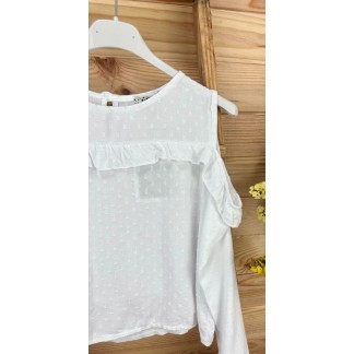 blusa luna-blusa juvenil-blusa turquesa-blusa blanca-blusa original-blusa barata