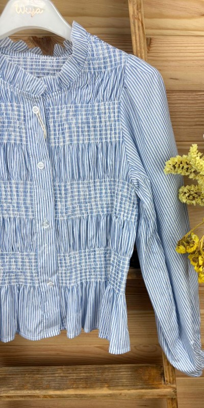 Camisa Blue-camisa original-camisa mujer-camisa juvenil-camisa rayas-camisa ajustada