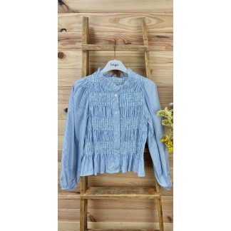 Camisa Blue-camisa original-camisa mujer-camisa juvenil-camisa rayas-camisa ajustada