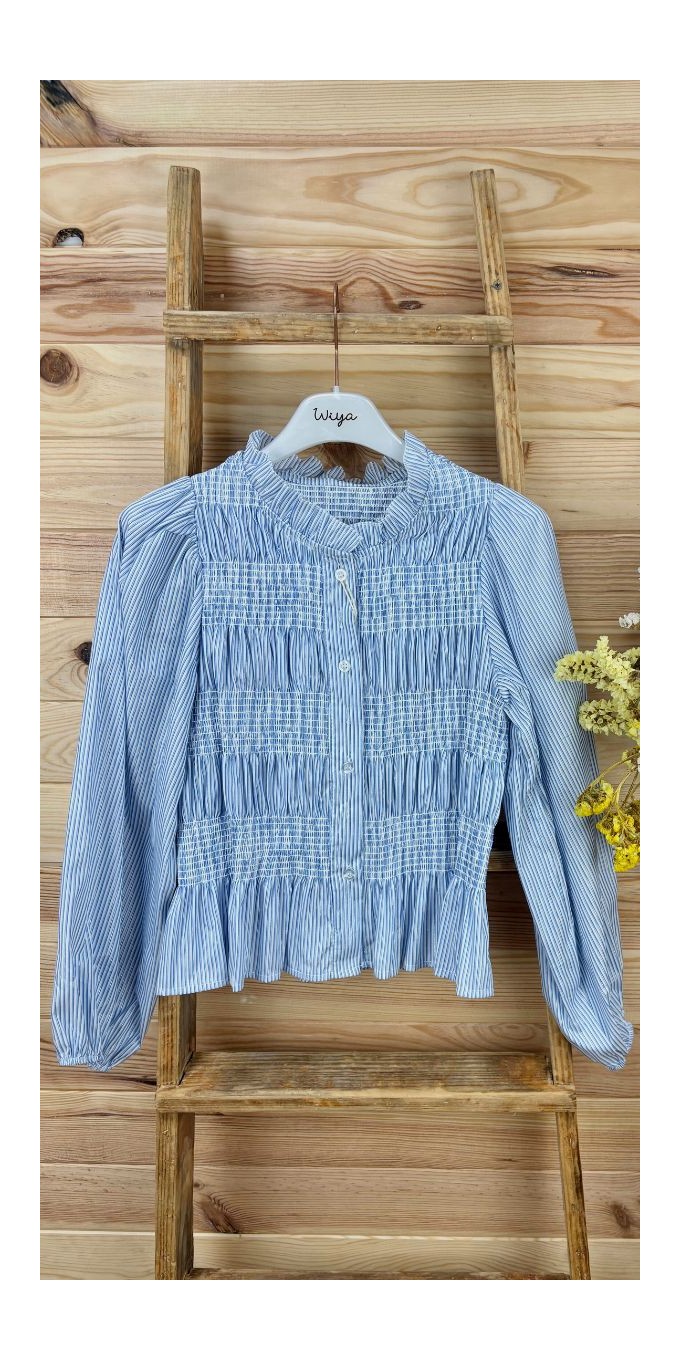 Camisa Blue-camisa original-camisa mujer-camisa juvenil-camisa rayas-camisa ajustada