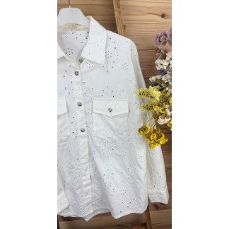 camisa gutti-camisa troquelada-camisa original-camisa blanca-camisa barata-camisa mujer