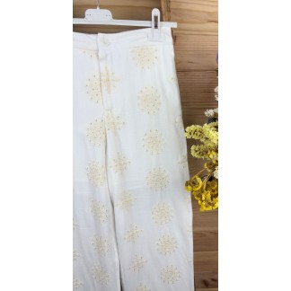 pantalon gutti-pantalon troquelado-pantalon ancho-pantalon blanco-pantalon crudo-pantalon verano