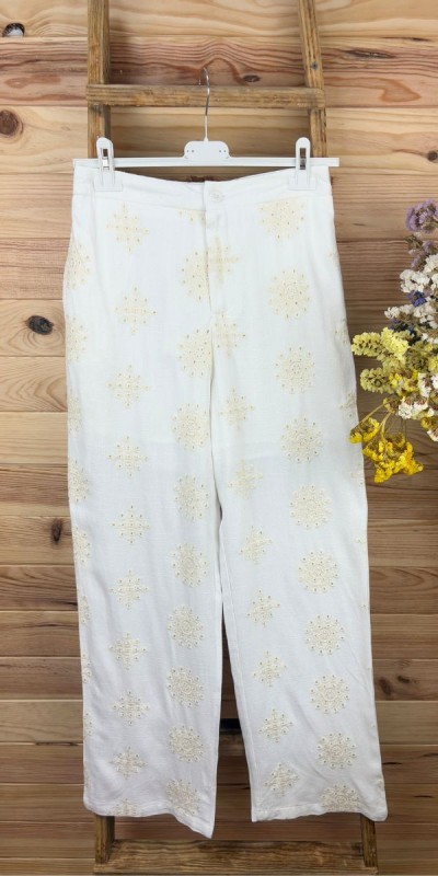 pantalon gutti-pantalon troquelado-pantalon ancho-pantalon blanco-pantalon crudo-pantalon verano