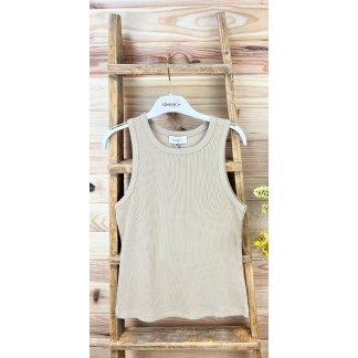 Top asia-top tirantes básico-top de canale-tops de colores de mujer