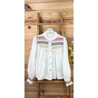 camisa colores-camisa bordada-camisa juvenil-camisa barata-camisa original-camisa de mujer