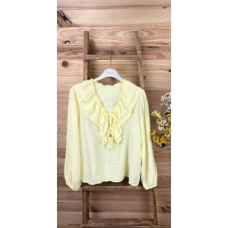 Blusa emily-blusa amarilla-blusa original-blusa primavera-blusa barata