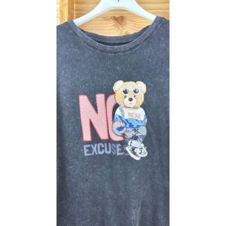 camiseta oso-camiseta manga corta-camiseta verano-camiseta original-camiseta barata