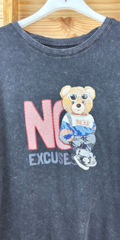 camiseta oso-camiseta manga corta-camiseta verano-camiseta original-camiseta barata