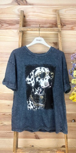 camiseta dalmata-camiseta manga corta-camiseta original-camiseta barata
