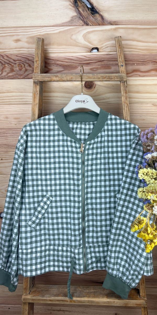 chaqueta vichy-chaqueta primavera-chaqueta original-chaqueta barata-chaqueta juvenil