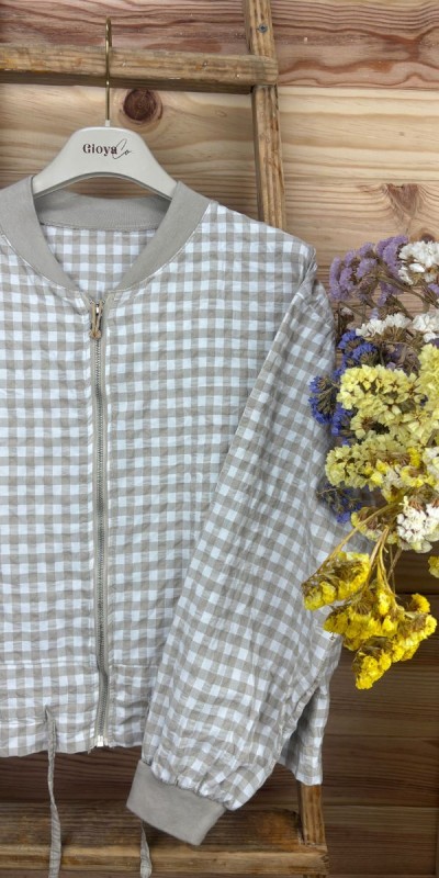 chaqueta vichy-chaqueta primavera-chaqueta original-chaqueta barata-chaqueta juvenil