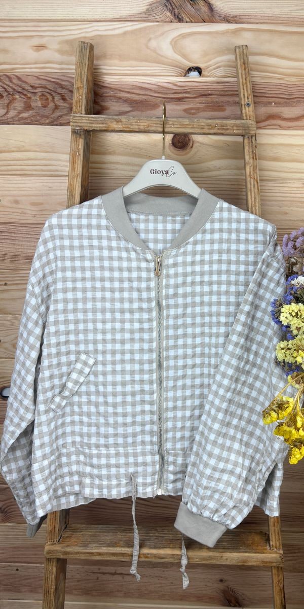 chaqueta vichy-chaqueta primavera-chaqueta original-chaqueta barata-chaqueta juvenil