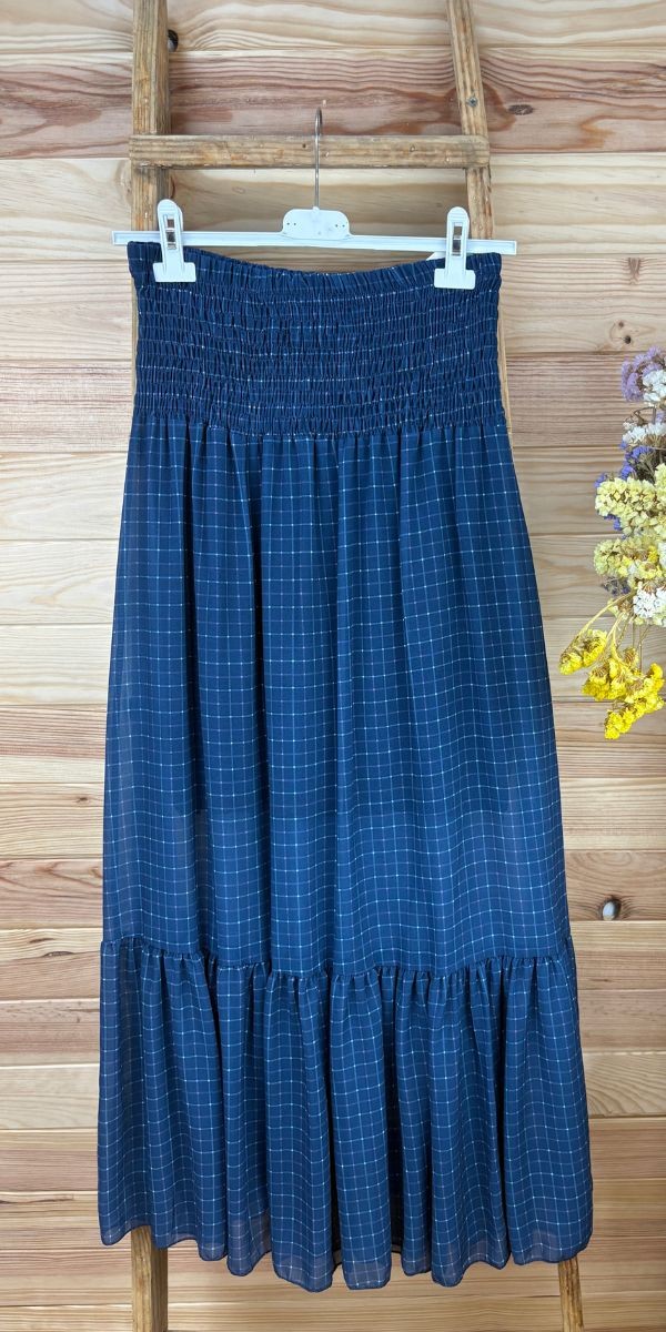 Falda cuadros-falda goma elastica-falda verano-falda primavera-falda original-falda barata