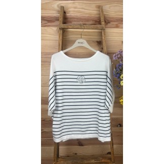 sueter rayas-sueter con adorno-sueter barato-sueter original-sueter bonito