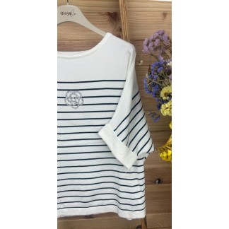 sueter rayas-sueter con adorno-sueter barato-sueter original-sueter bonito