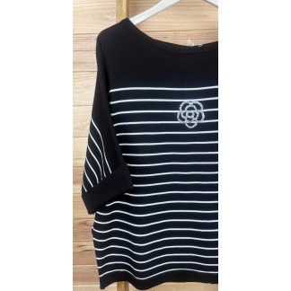 sueter rayas-sueter con adorno-sueter barato-sueter original-sueter bonito