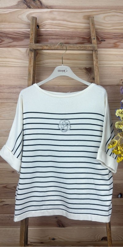 sueter rayas-sueter con adorno-sueter barato-sueter original-sueter bonito