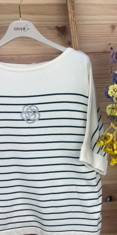 sueter rayas-sueter con adorno-sueter barato-sueter original-sueter bonito