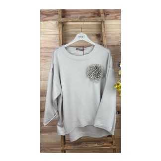 sueter flor-sueter original-sueter talla grande-sueter barato-sueter bonito