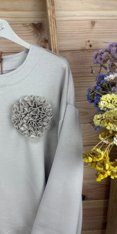 sueter flor-sueter original-sueter talla grande-sueter barato-sueter bonito