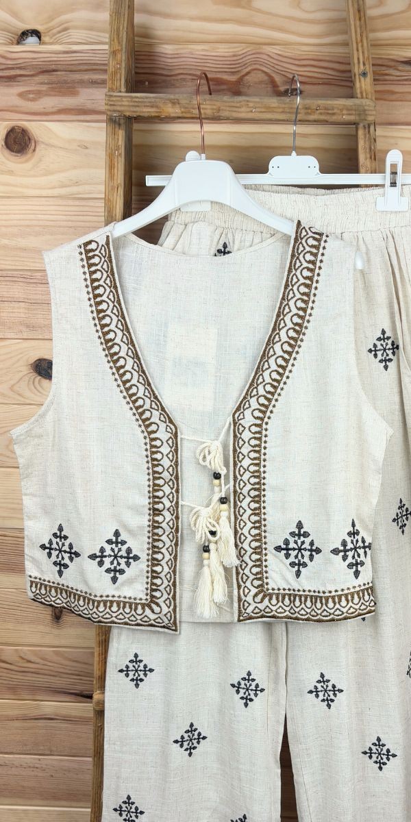 chaleco boho-chaleco bordado-chaleco conjunto-chaleco verano-chaleco barato