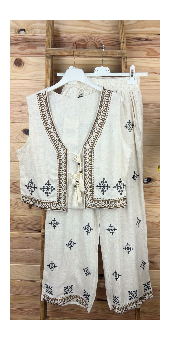 Pantalon boho-pantalon conjunto-pantalon verano-pantalon barato-pantalon original