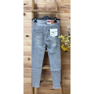 Pantalon gris mujer-pantalon pitillo mujer-pantalon elastico-pantalon barato mujer