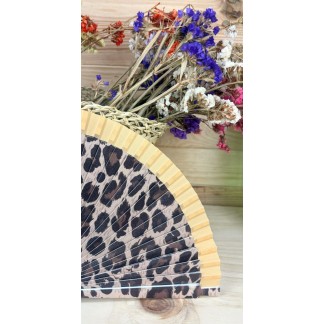 abanico animal-abanico leopardo-abanico verano-abanico bonito-abanico barato