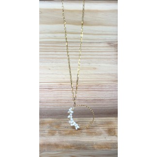 collar aro-collar acero inoxidable-collar verano-collar bonito-collar barato