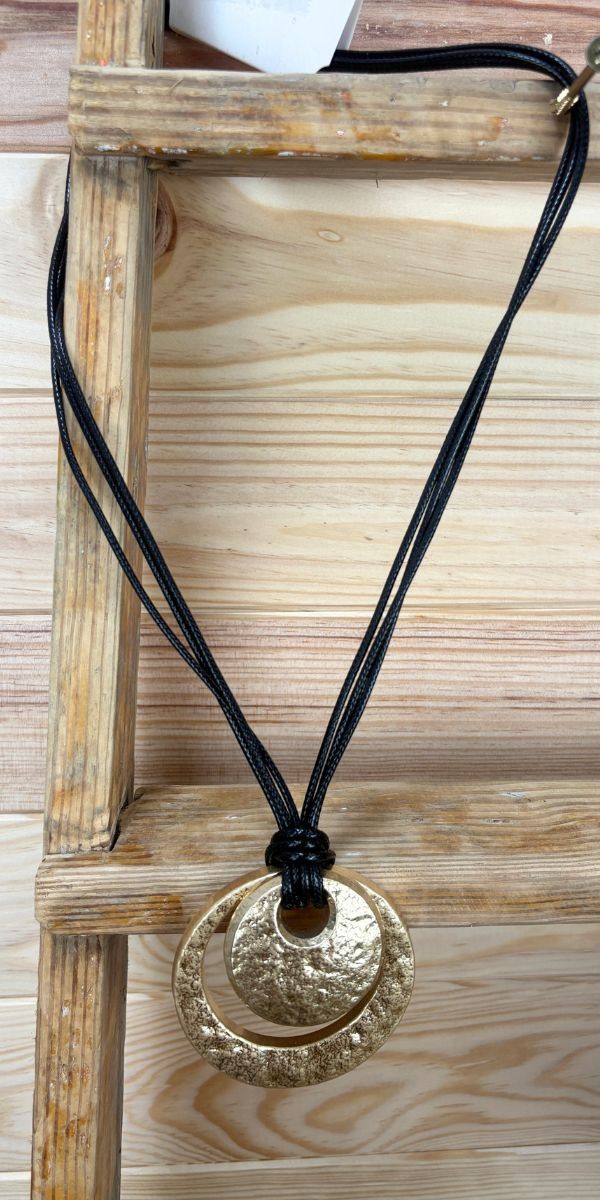 collar venecia-collar dorado-collar ajustable-collar verano-collar combinable