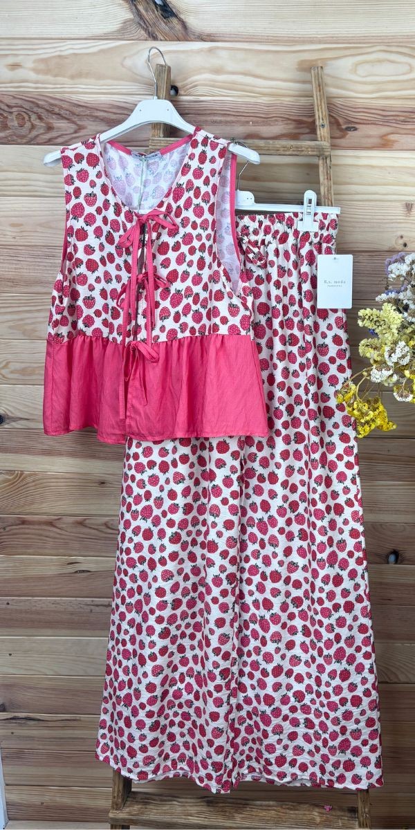 pantalon fresa-pantalon conjunto-pantalon original-pantalon bonito-pantalon barato