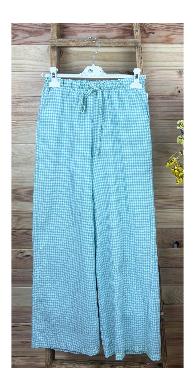 pantalon vichy-pantalon verano-pantalon barato-pantalon original-pantalon bonito