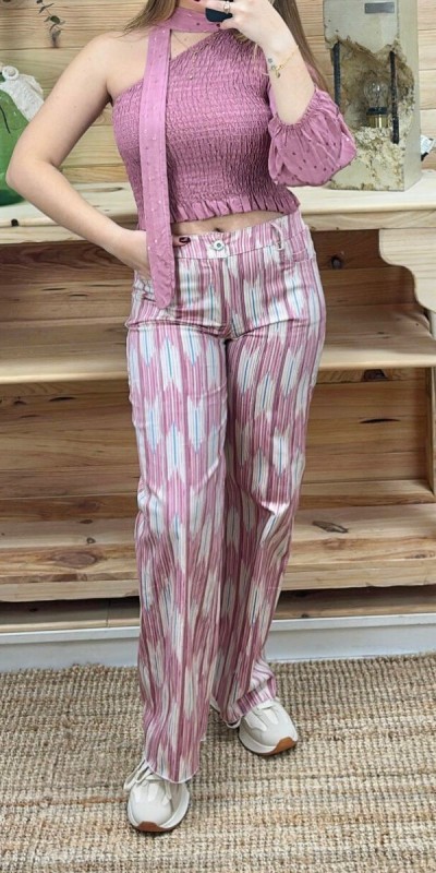 Pantalón mujer juvenil-pantalon recto-pantalon mujer original-pantalon barato mujer