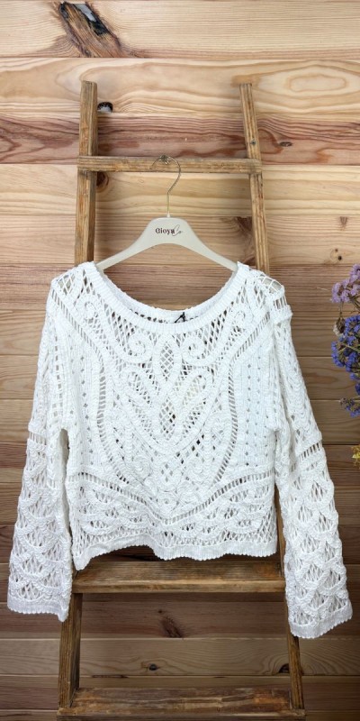 sueter calado-sueter mujer-sueter verano-sueter primavera-sueter barato