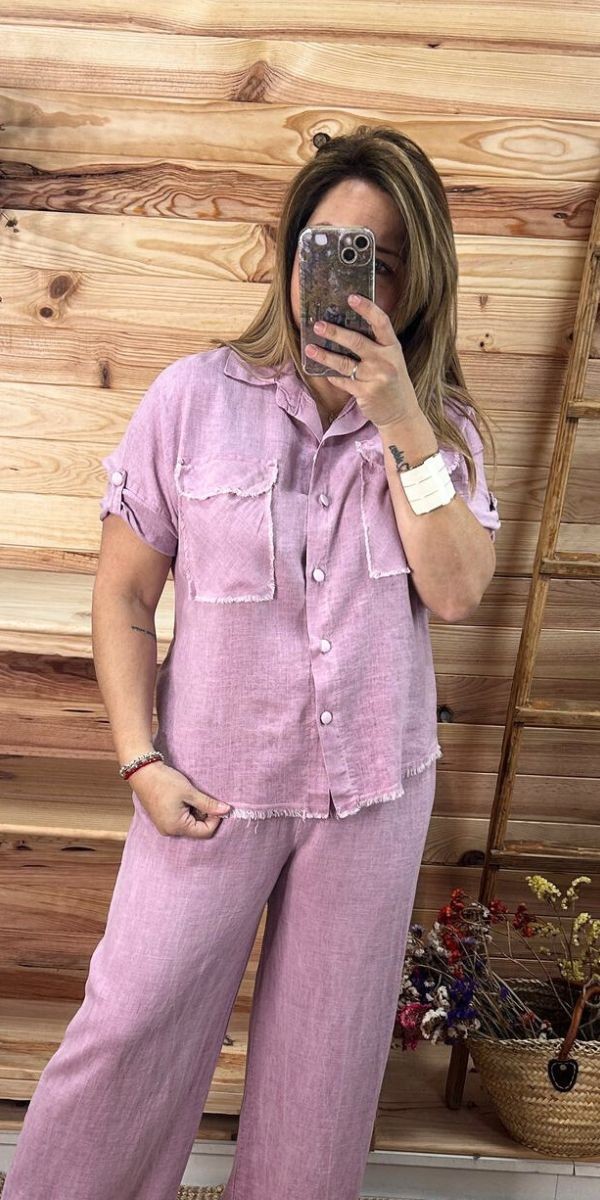 camisa tabarca-conjunto mujer-camisa lino-camisa barata-camisa original