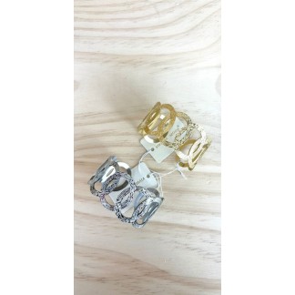 Brazalete aro-brazalete de acero inoxidable-brazalete doradas-brazalete plata