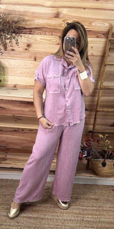 Pantalón tabarca-pantalon lino-pantalon mujer-pantalon barato-pantalon original