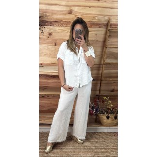 Pantalón tabarca-pantalon lino-pantalon mujer-pantalon barato-pantalon original